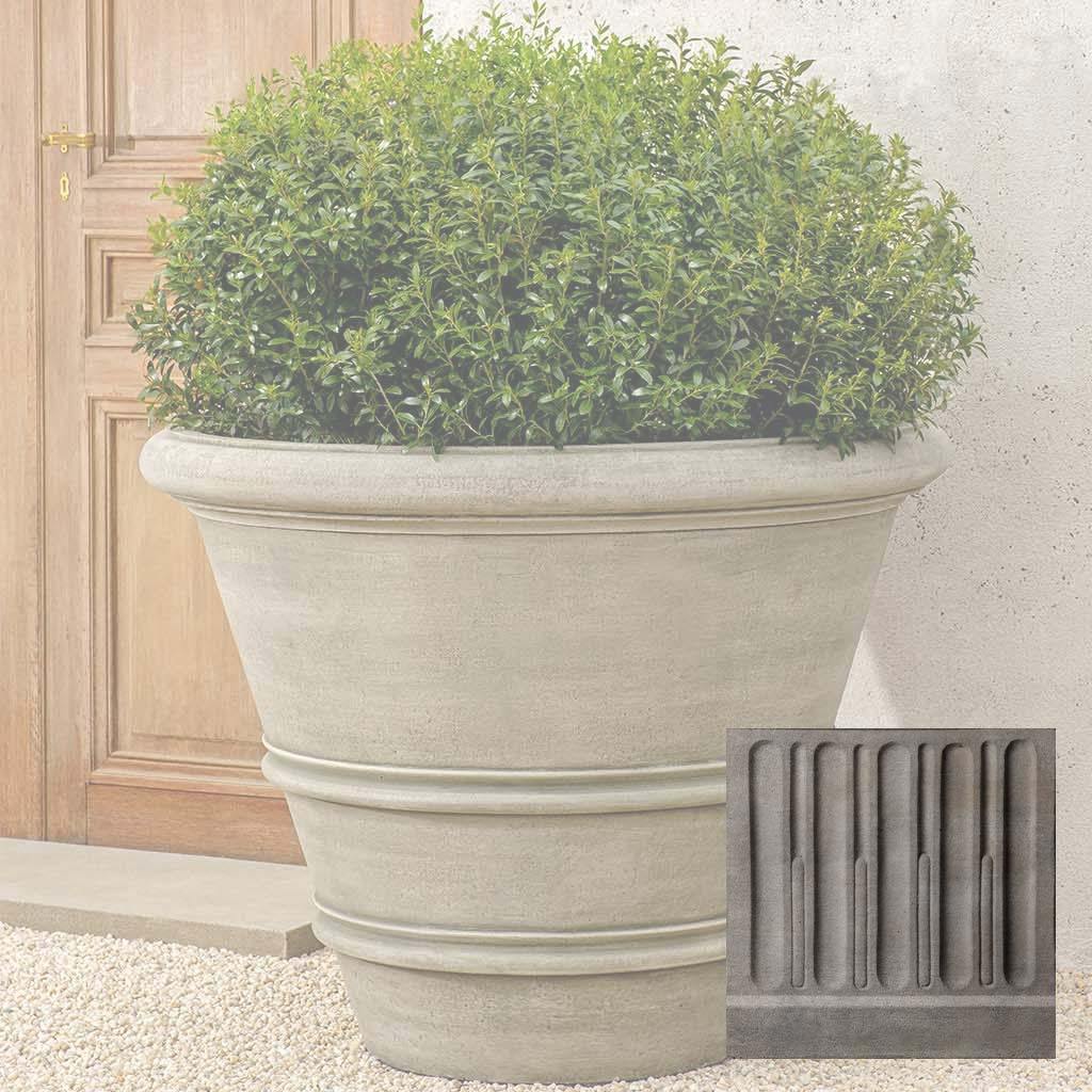 Classic Rolled Rim Planter, Large