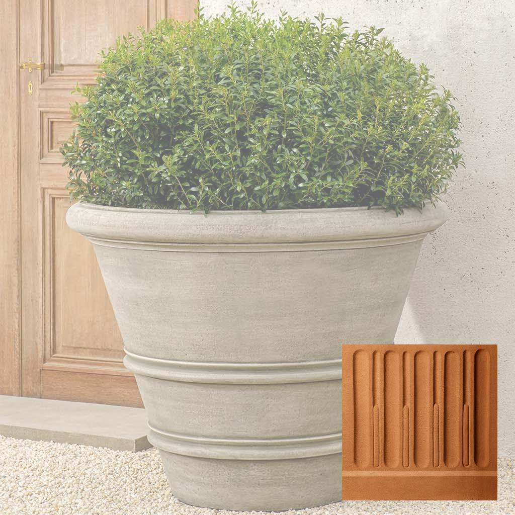 Classic Rolled Rim Planter, Large