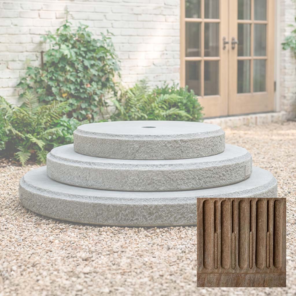 Round Textured Plinth