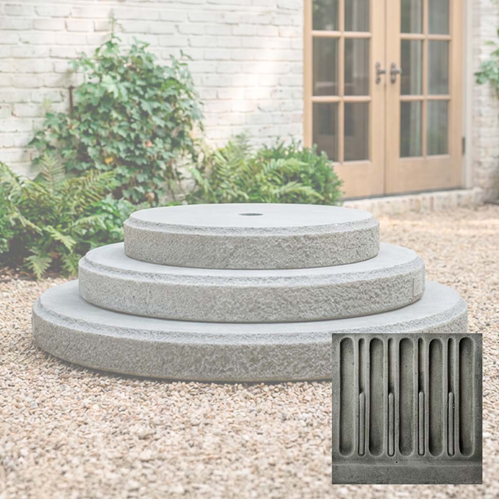 Round Textured Plinth