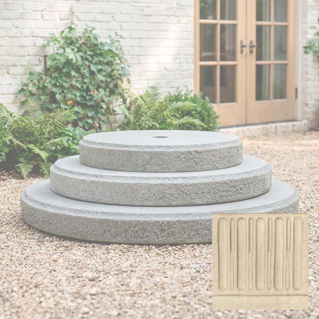 Round Textured Plinth