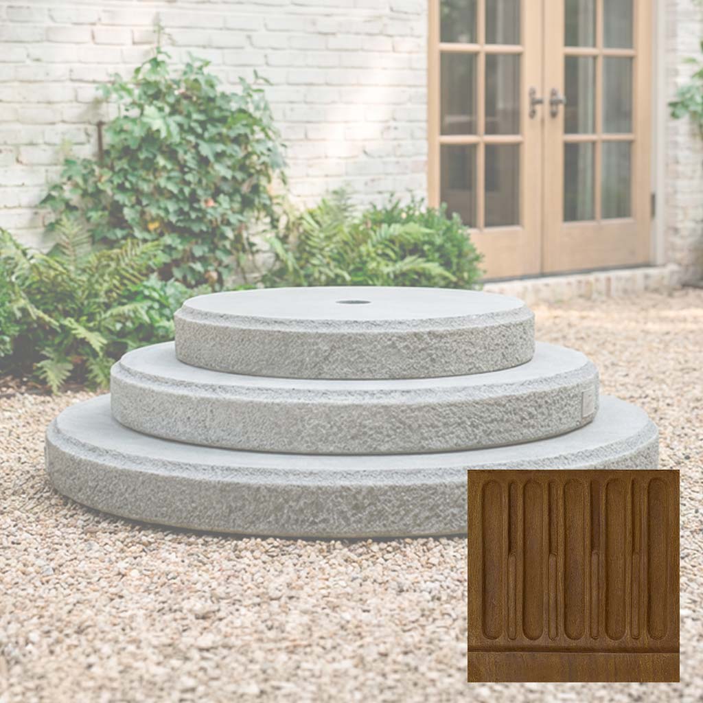 Round Textured Plinth