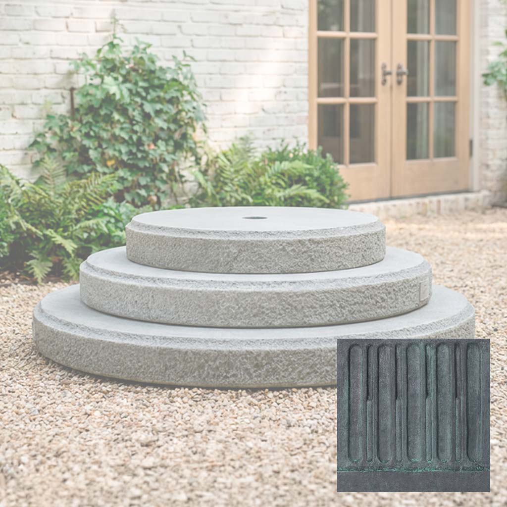 Round Textured Plinth