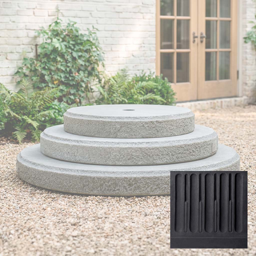 Round Textured Plinth