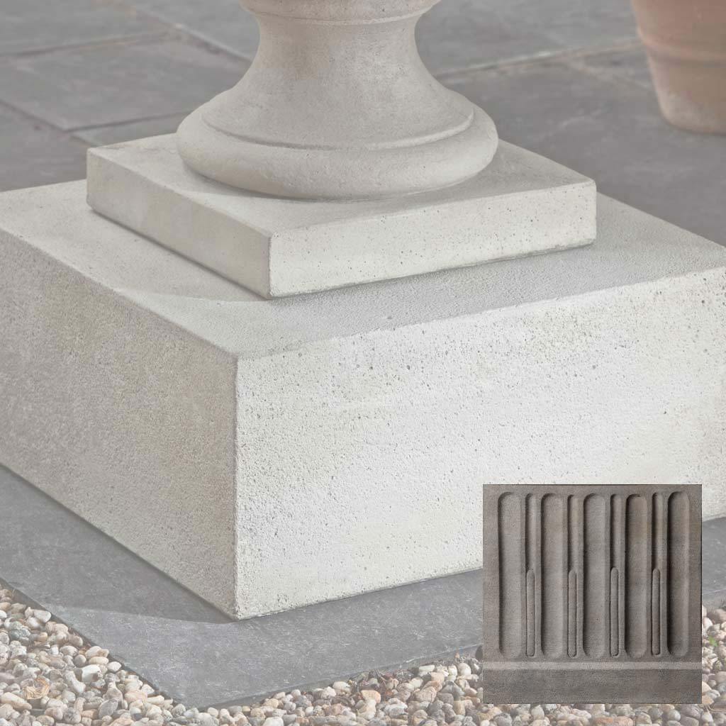 Textured Low Square Pedestal