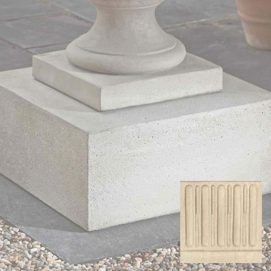 Textured Low Square Pedestal