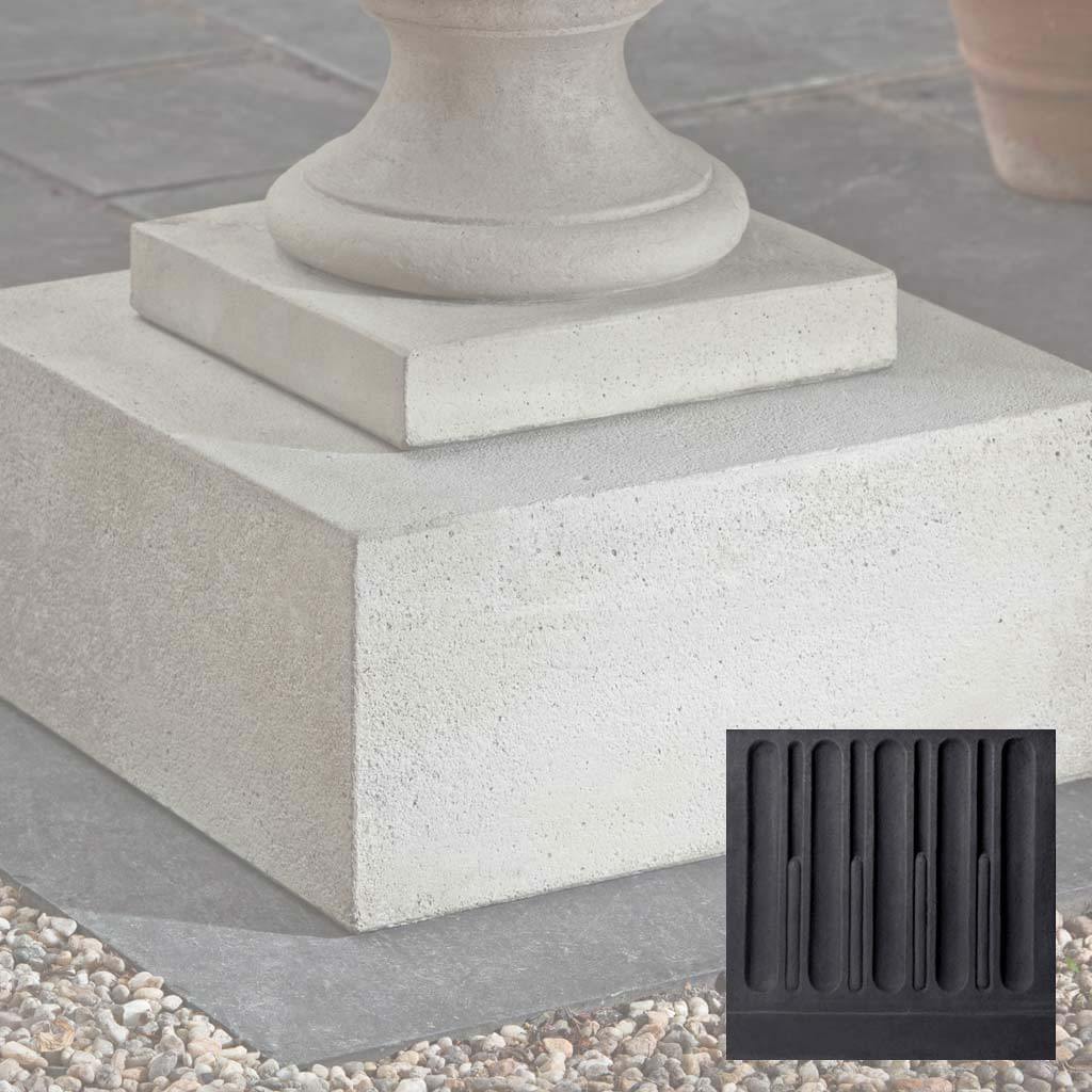Textured Low Square Pedestal
