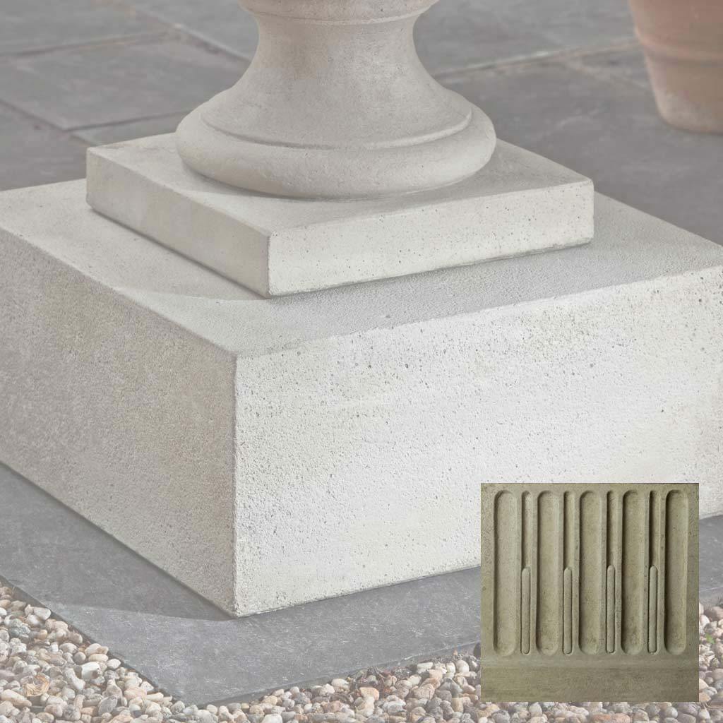 Textured Low Square Pedestal