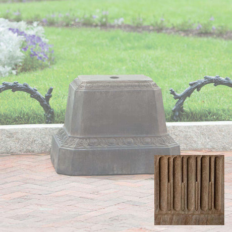 Smithsonian Egg and Dart Pedestal