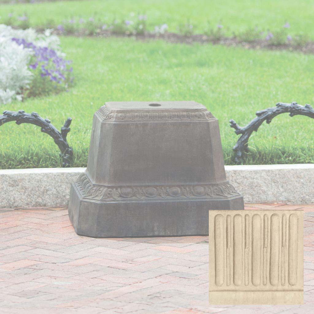 Smithsonian Egg and Dart Pedestal