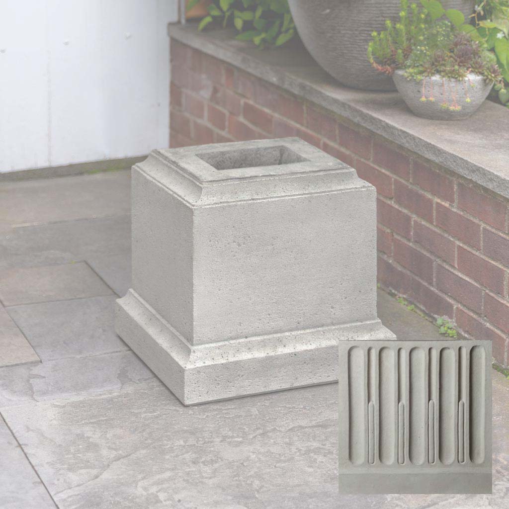 Textured 16.5 Inch Pedestal