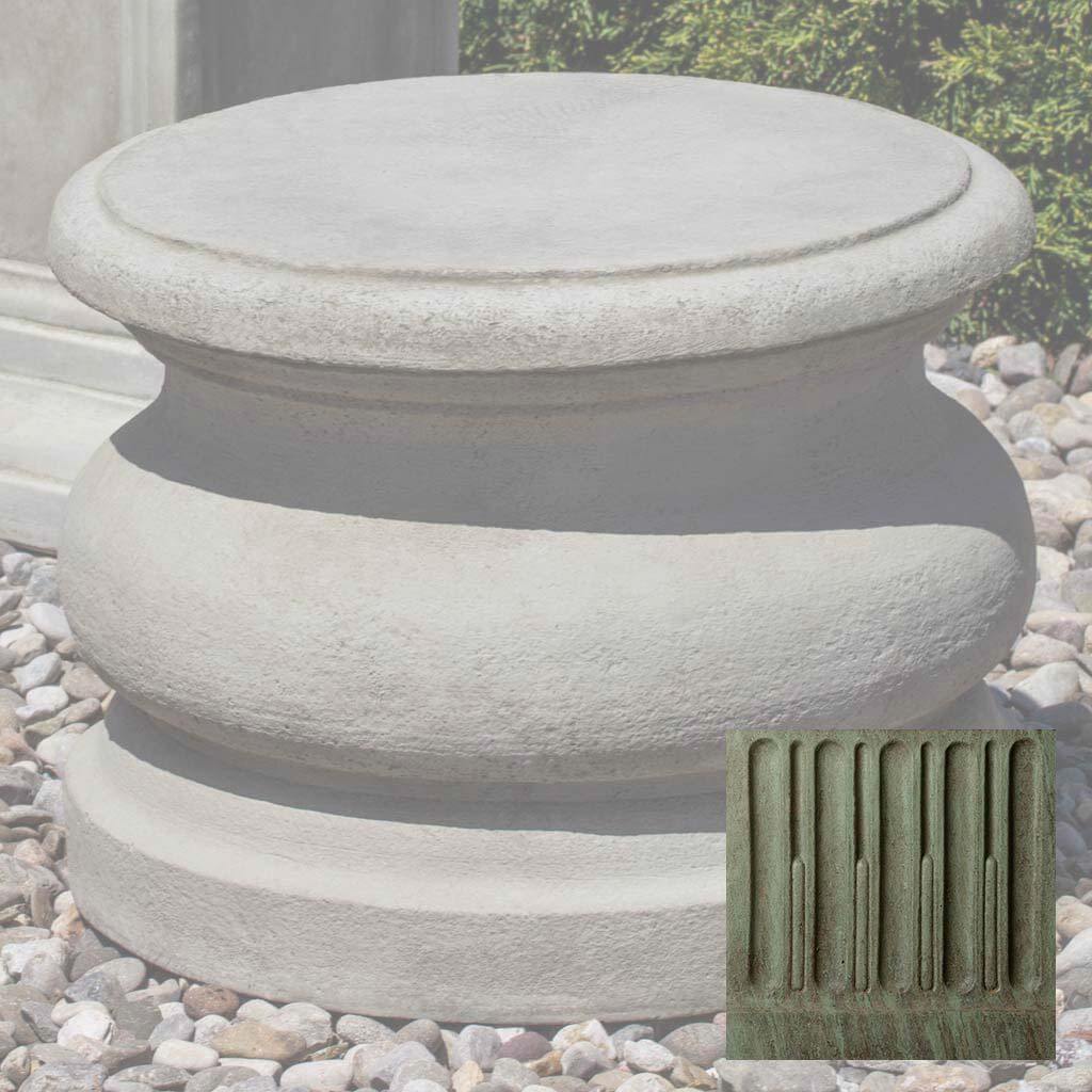 Round Plain Pedestal - Low