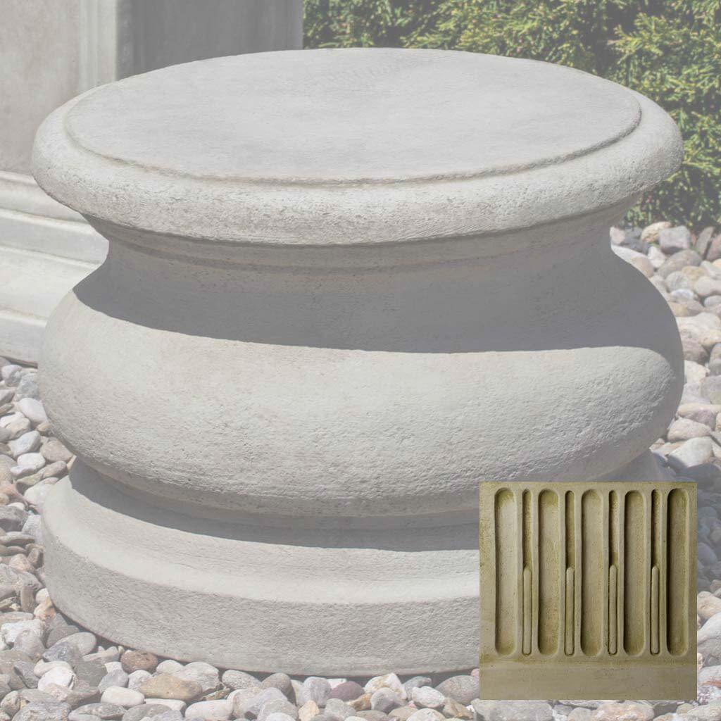 Round Plain Pedestal - Low