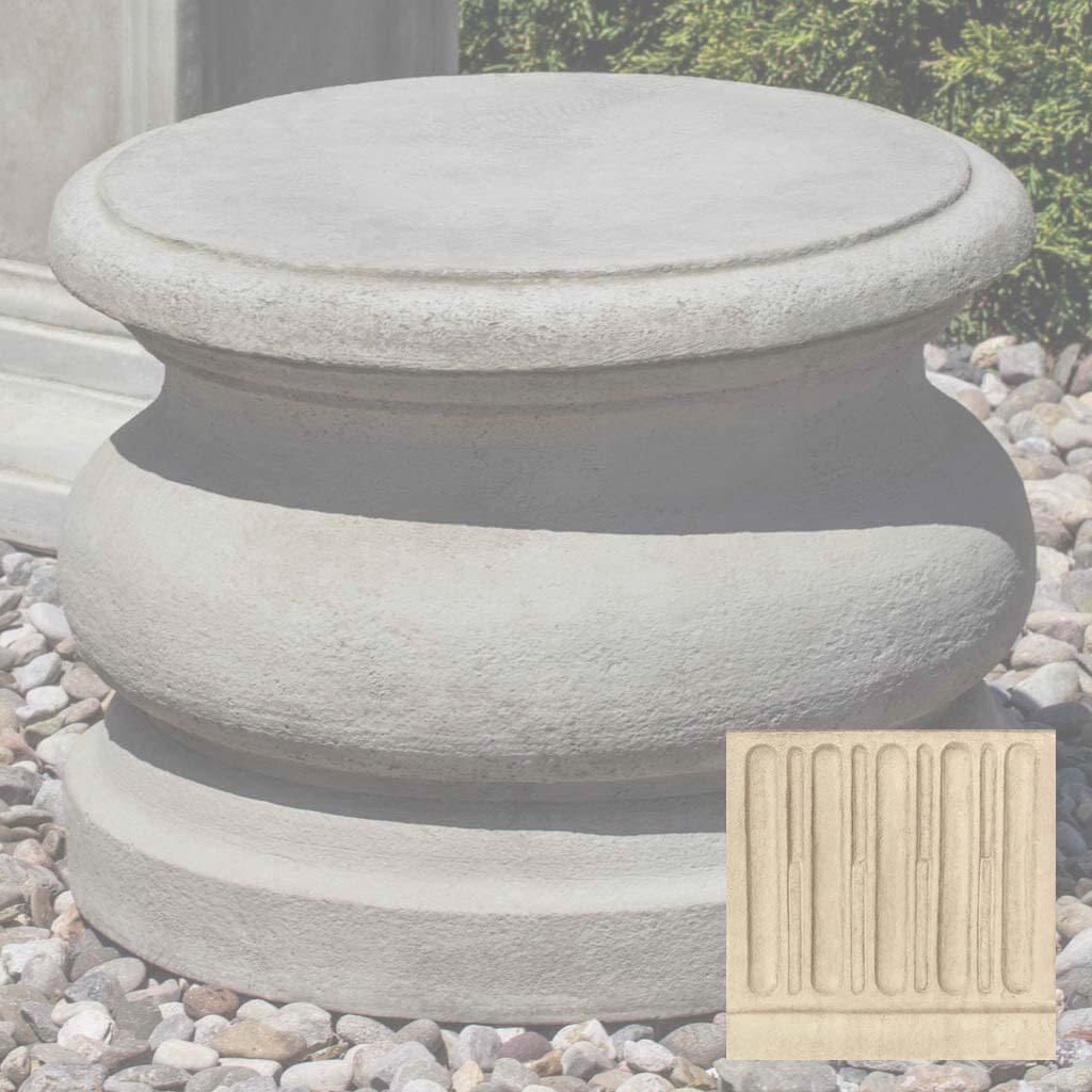Round Plain Pedestal - Low