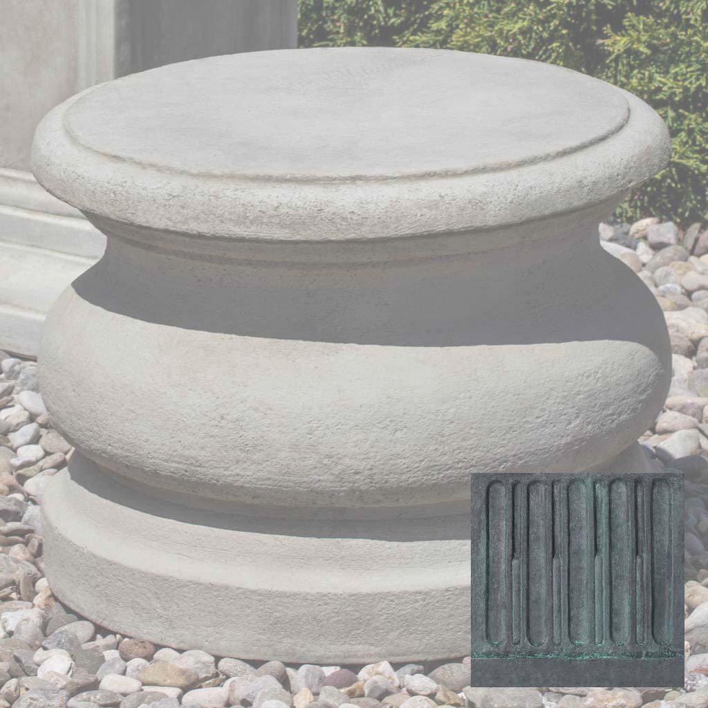 Round Plain Pedestal - Low