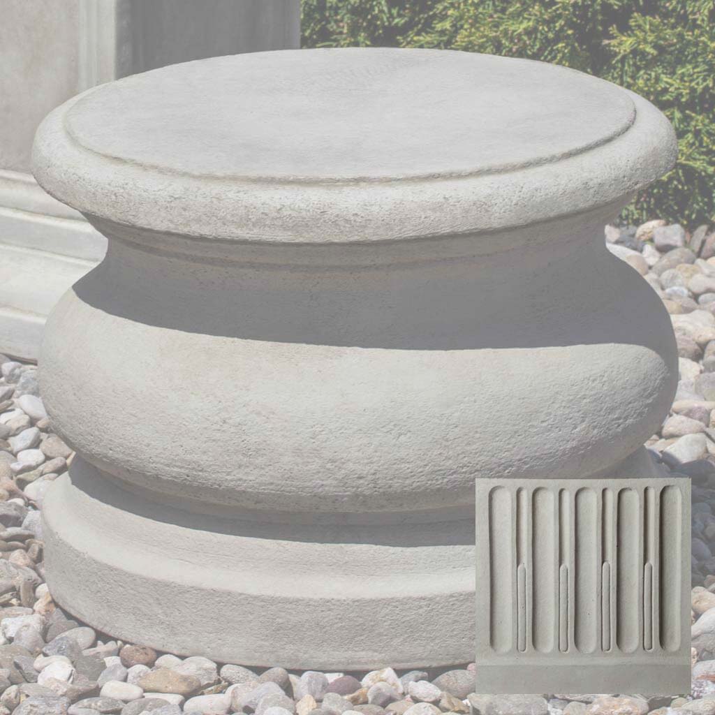 Round Plain Pedestal - Low