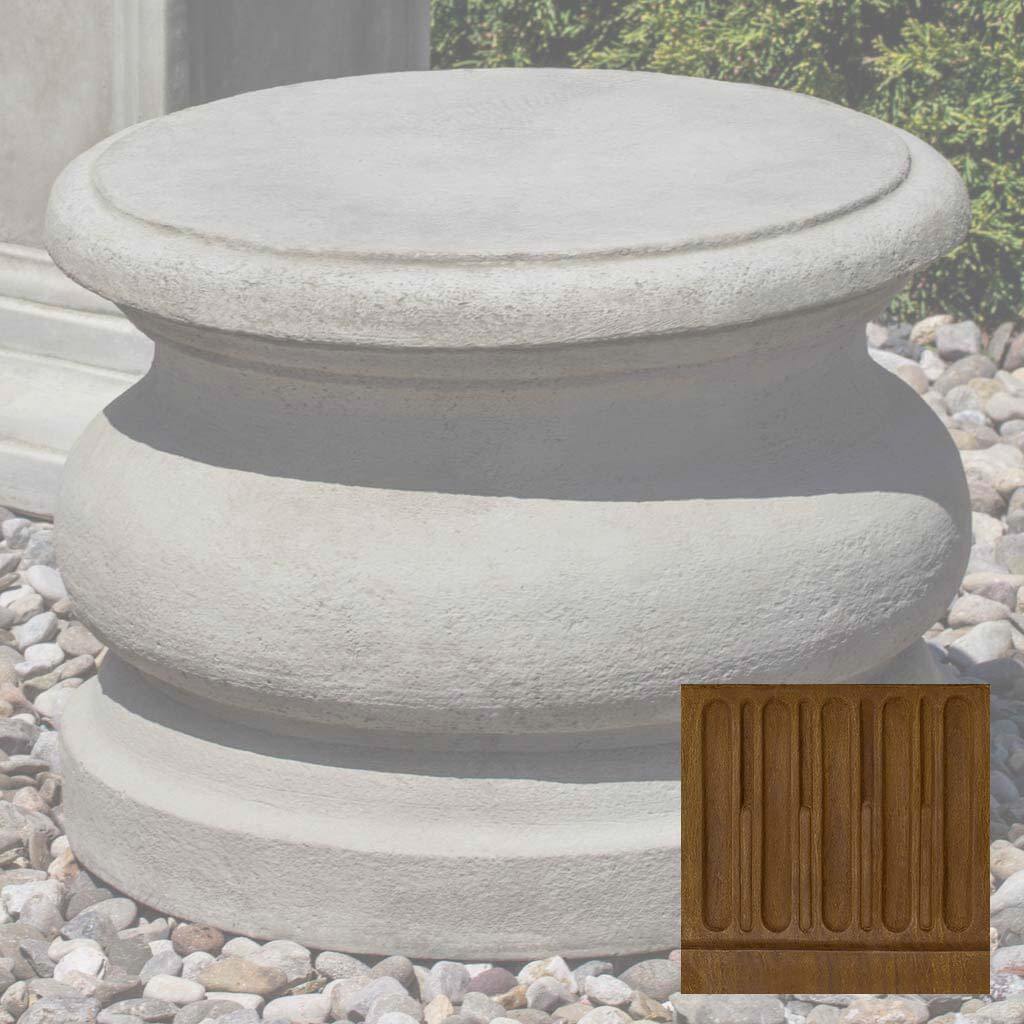 Round Plain Pedestal - Low