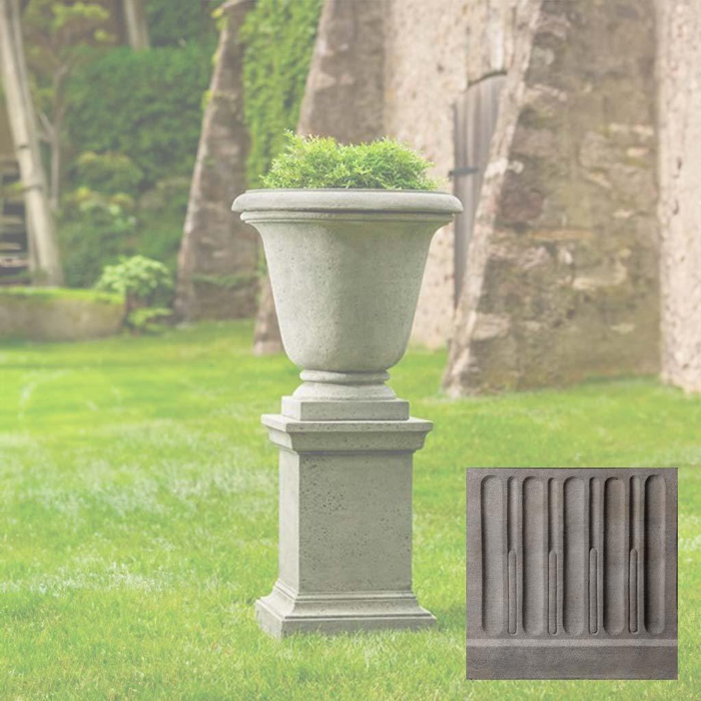 Textured Hampton Urn with Pedestal