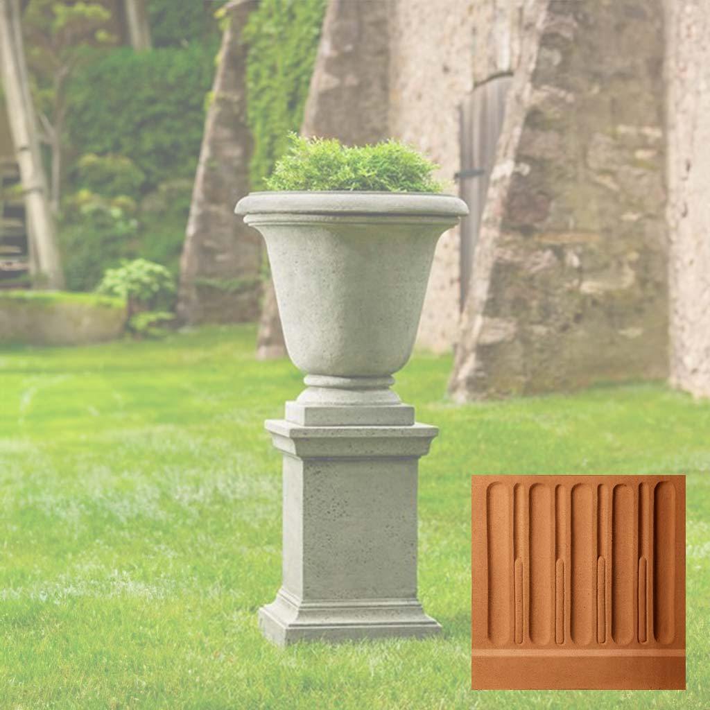 Textured Hampton Urn with Pedestal