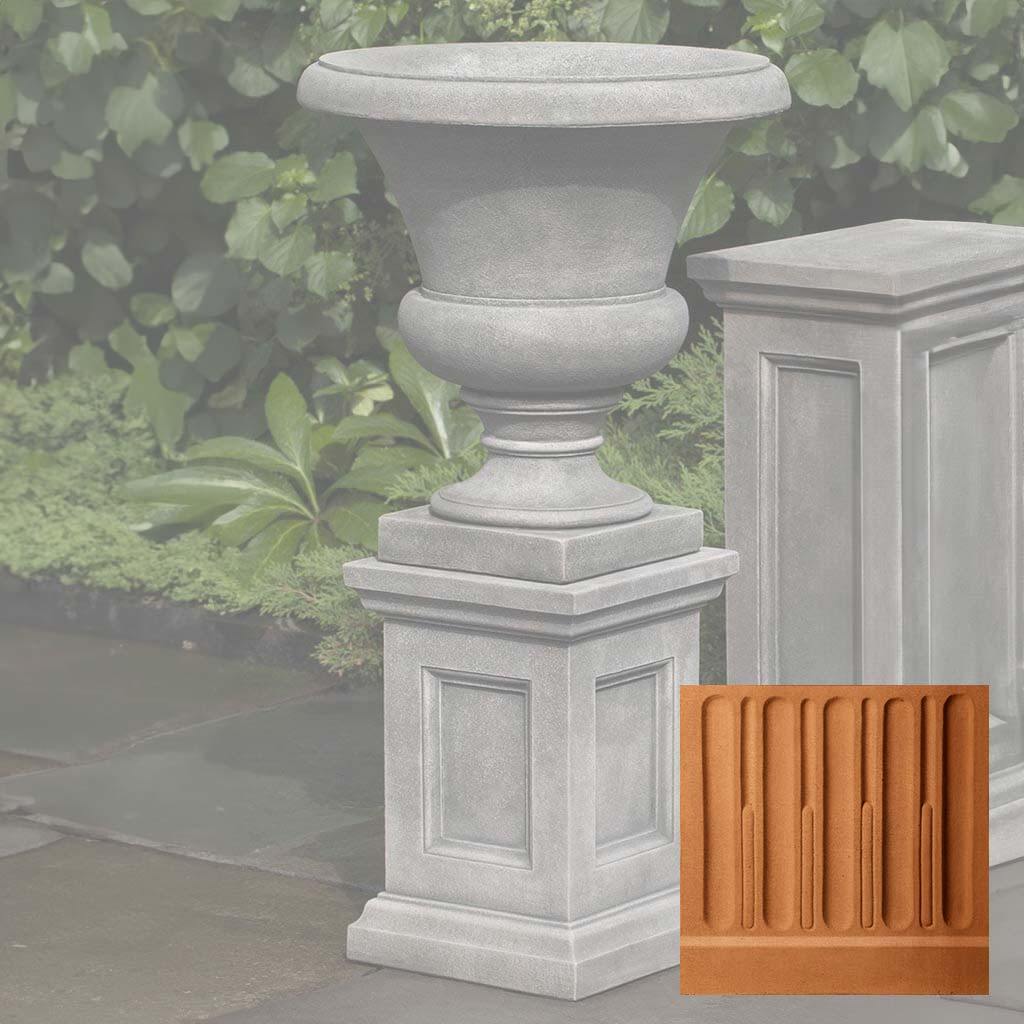Mt. Airy Urn w/ Low Lenox Pedestal
