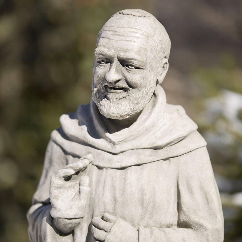 Campania International Padre Pio Statue - Thumbnail 3