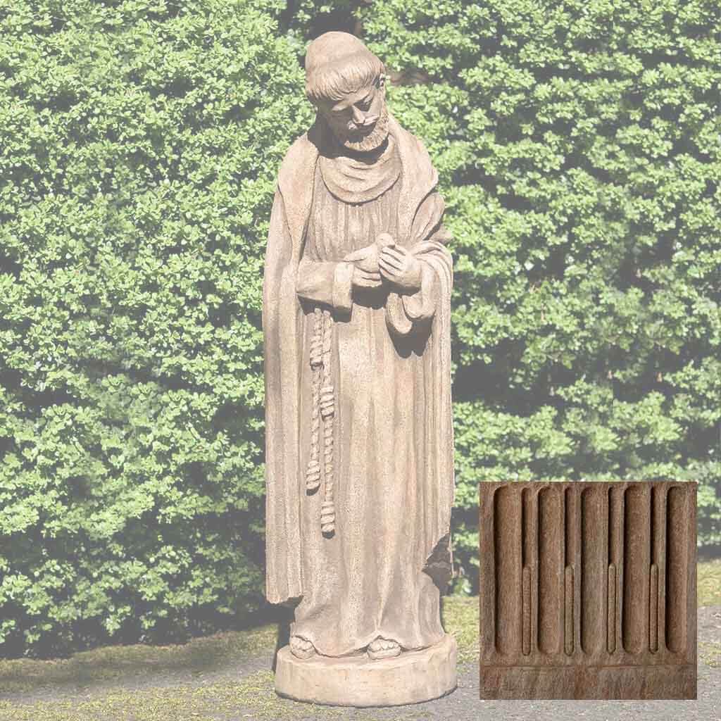 Saint Francis With Baby Bird