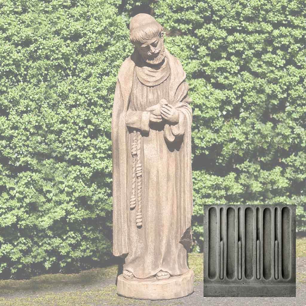 Saint Francis With Baby Bird