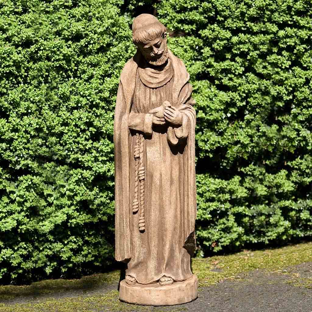 Campania International St. Francis with Baby Bird Statue - Thumbnail 3