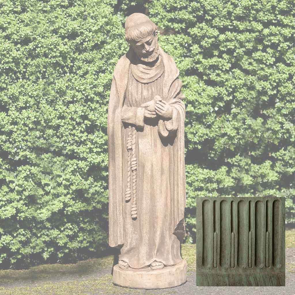 Saint Francis With Baby Bird