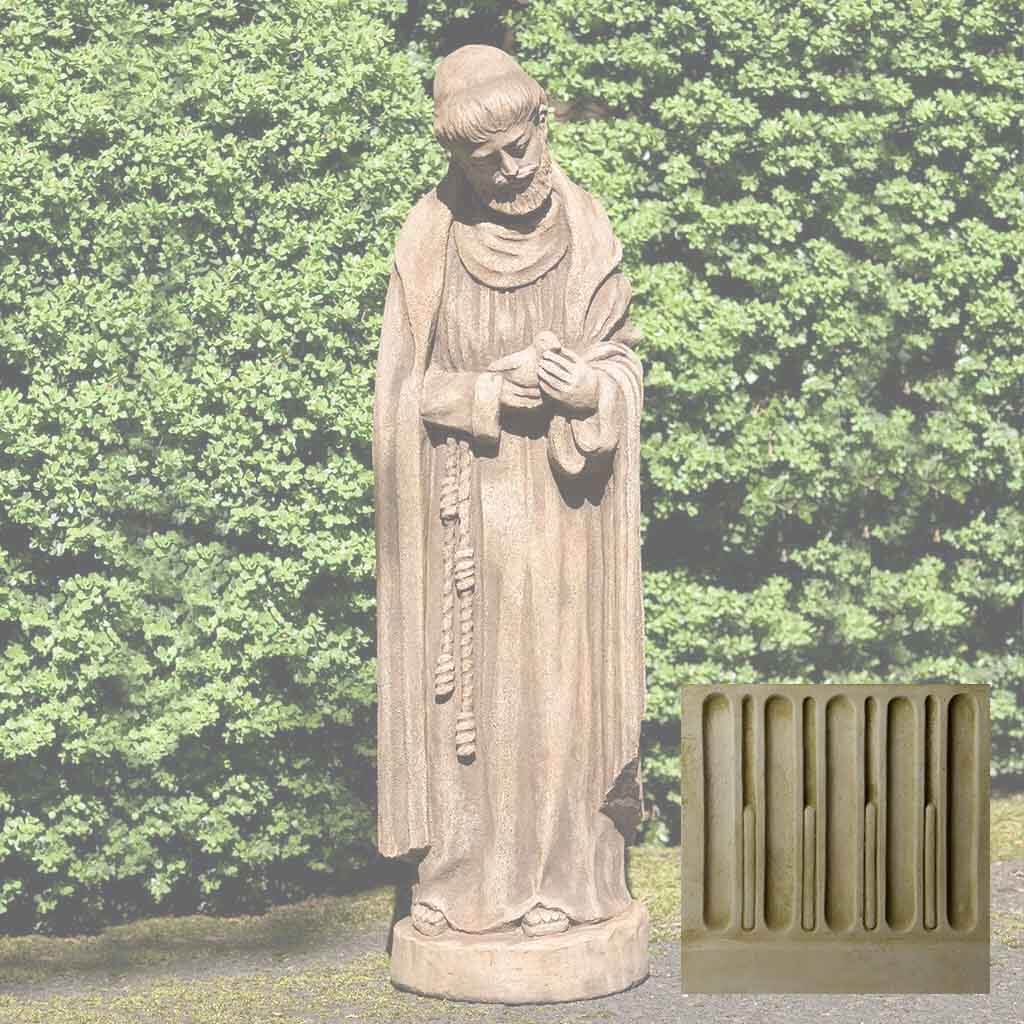 Saint Francis With Baby Bird