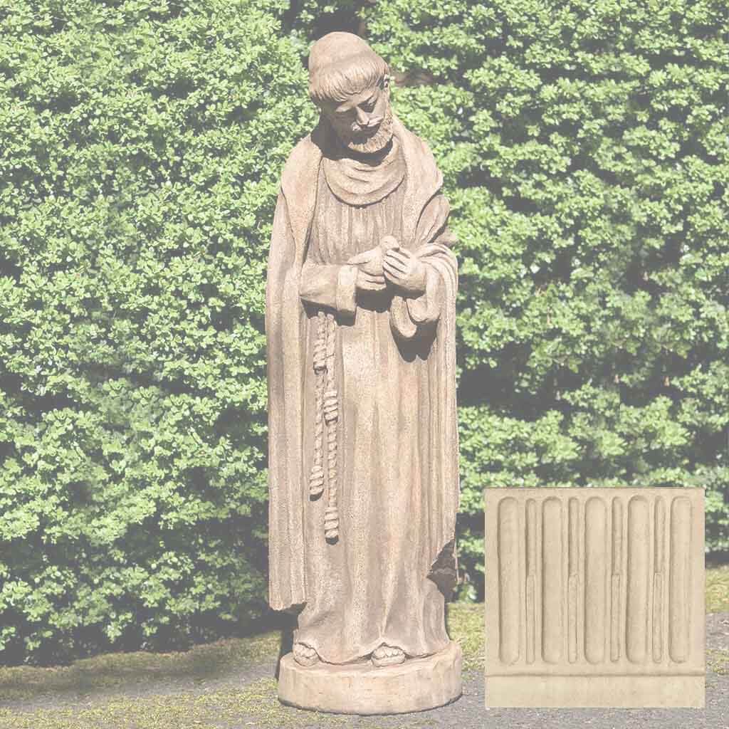 Saint Francis With Baby Bird