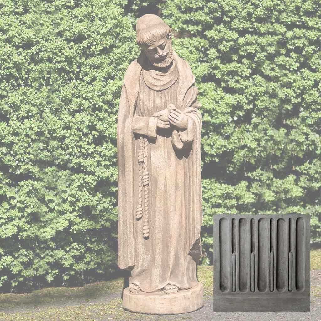 Saint Francis With Baby Bird