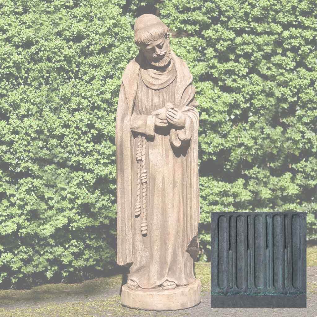 Saint Francis With Baby Bird
