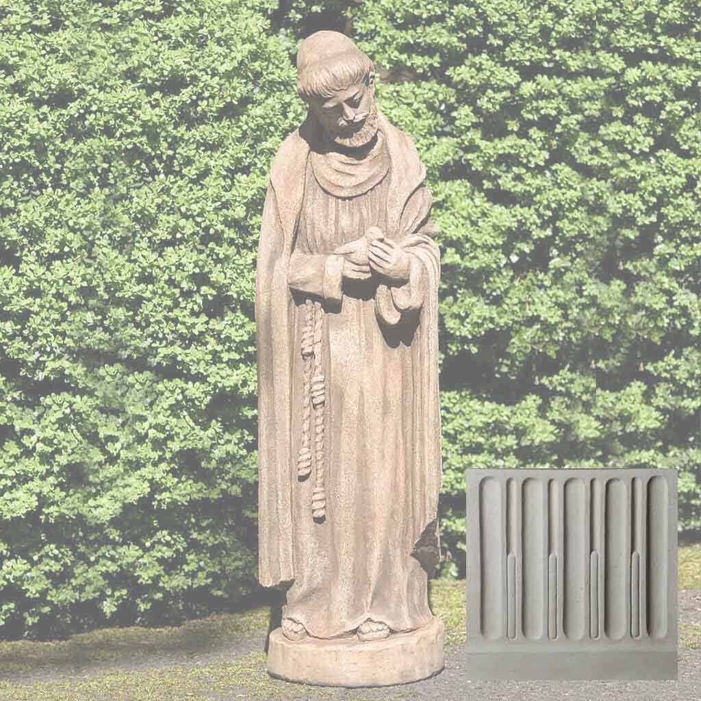 Saint Francis With Baby Bird