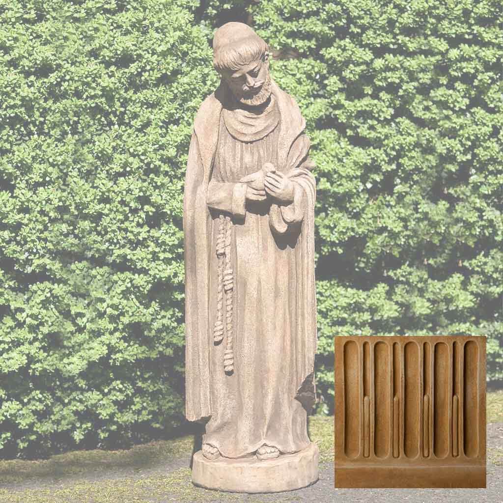 Saint Francis With Baby Bird