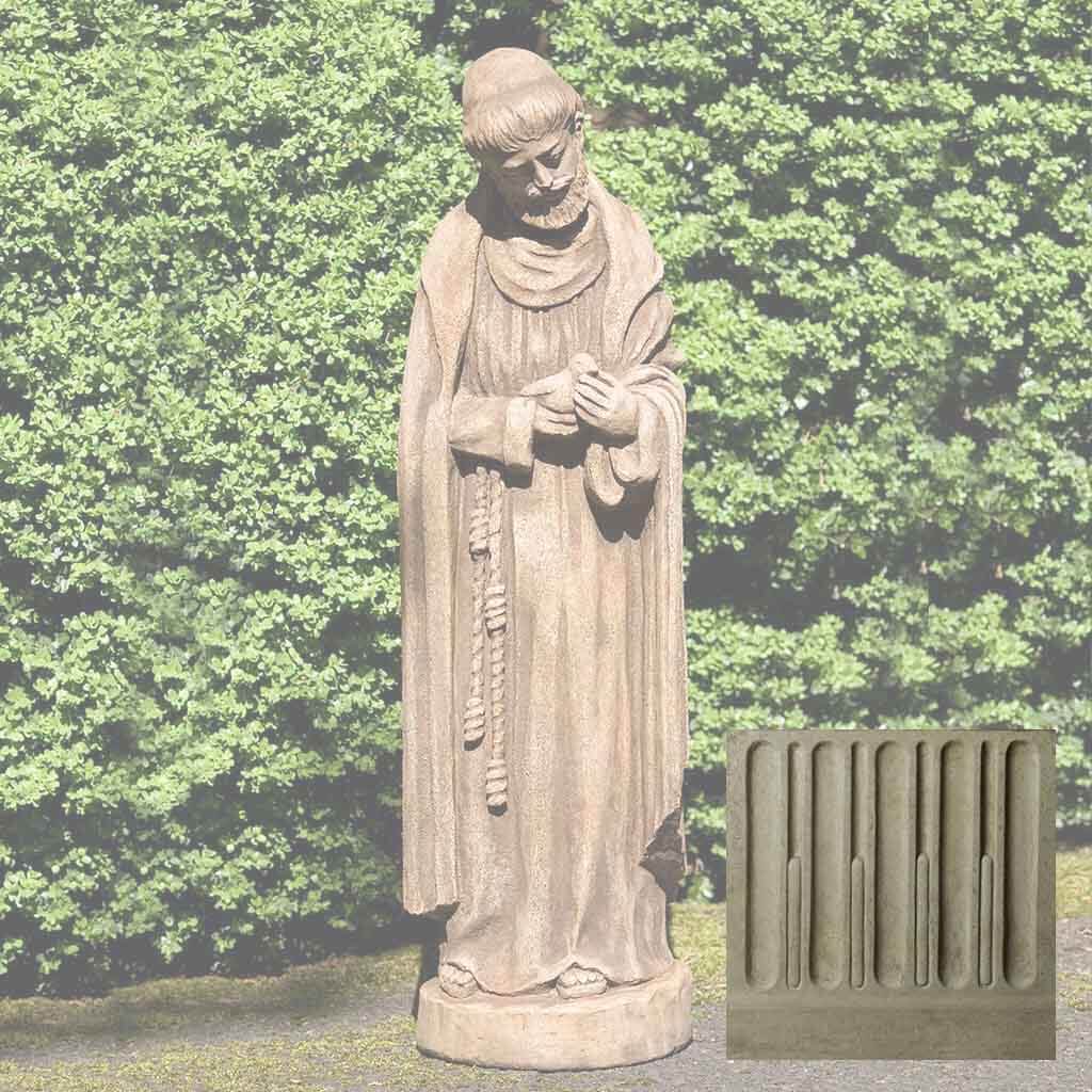 Saint Francis With Baby Bird