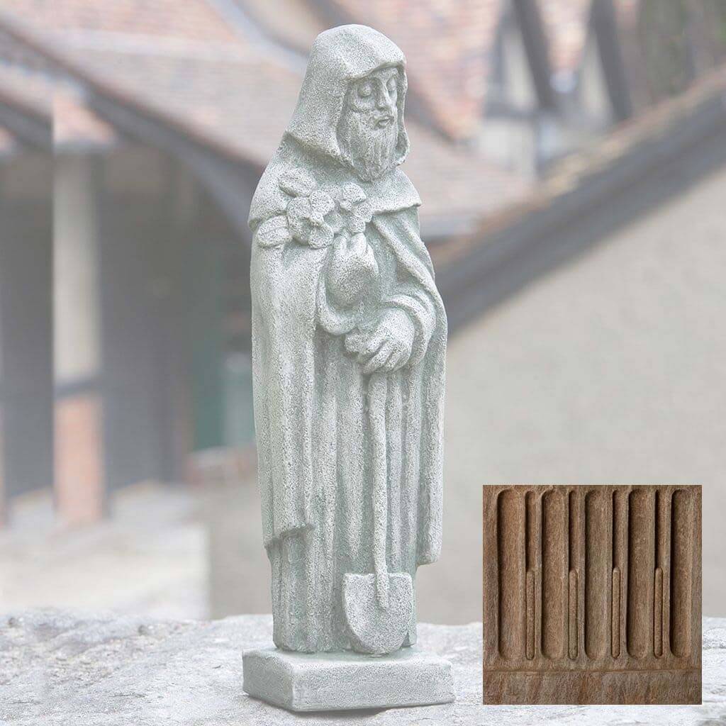 Campania International St. Fiacre Statue - Thumbnail 2
