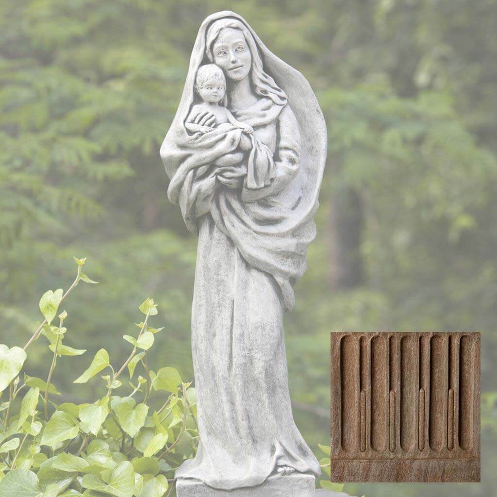 Standing Madonna and Child
