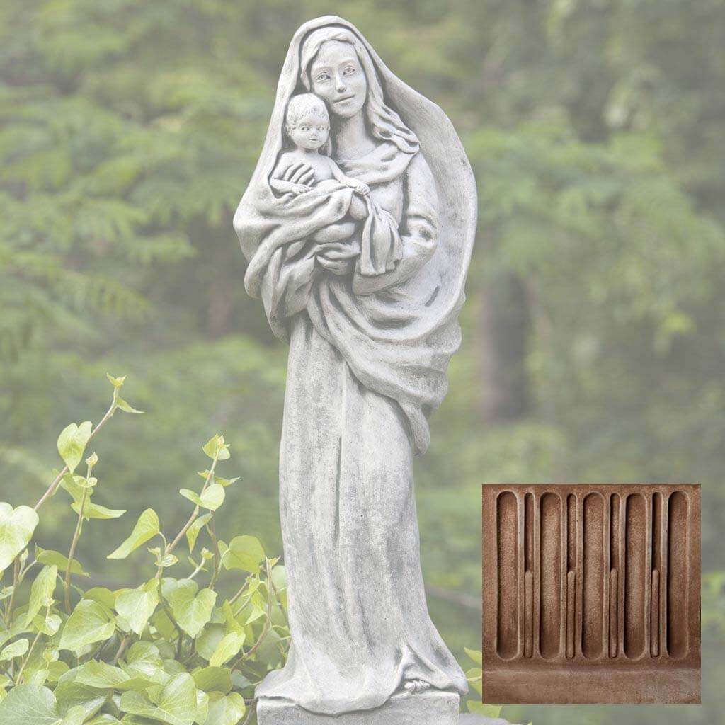 Standing Madonna and Child