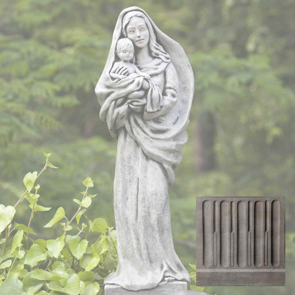 Standing Madonna and Child