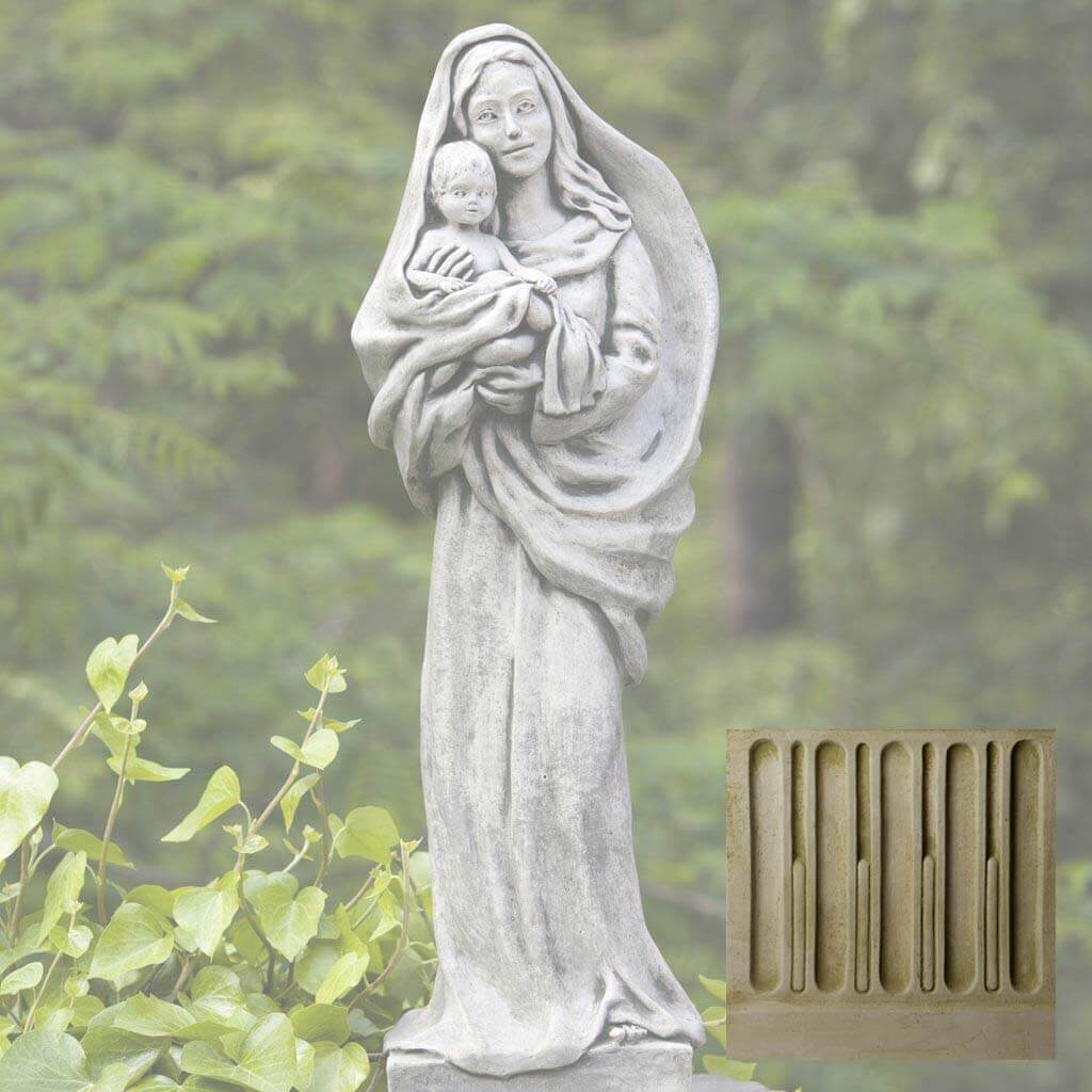 Standing Madonna and Child