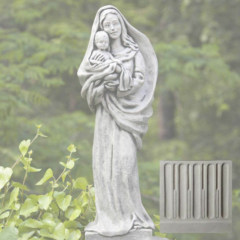 Standing Madonna and Child