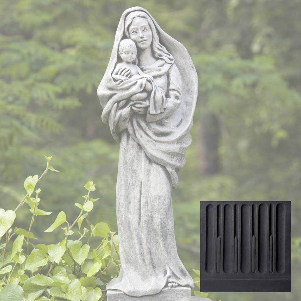 Standing Madonna and Child