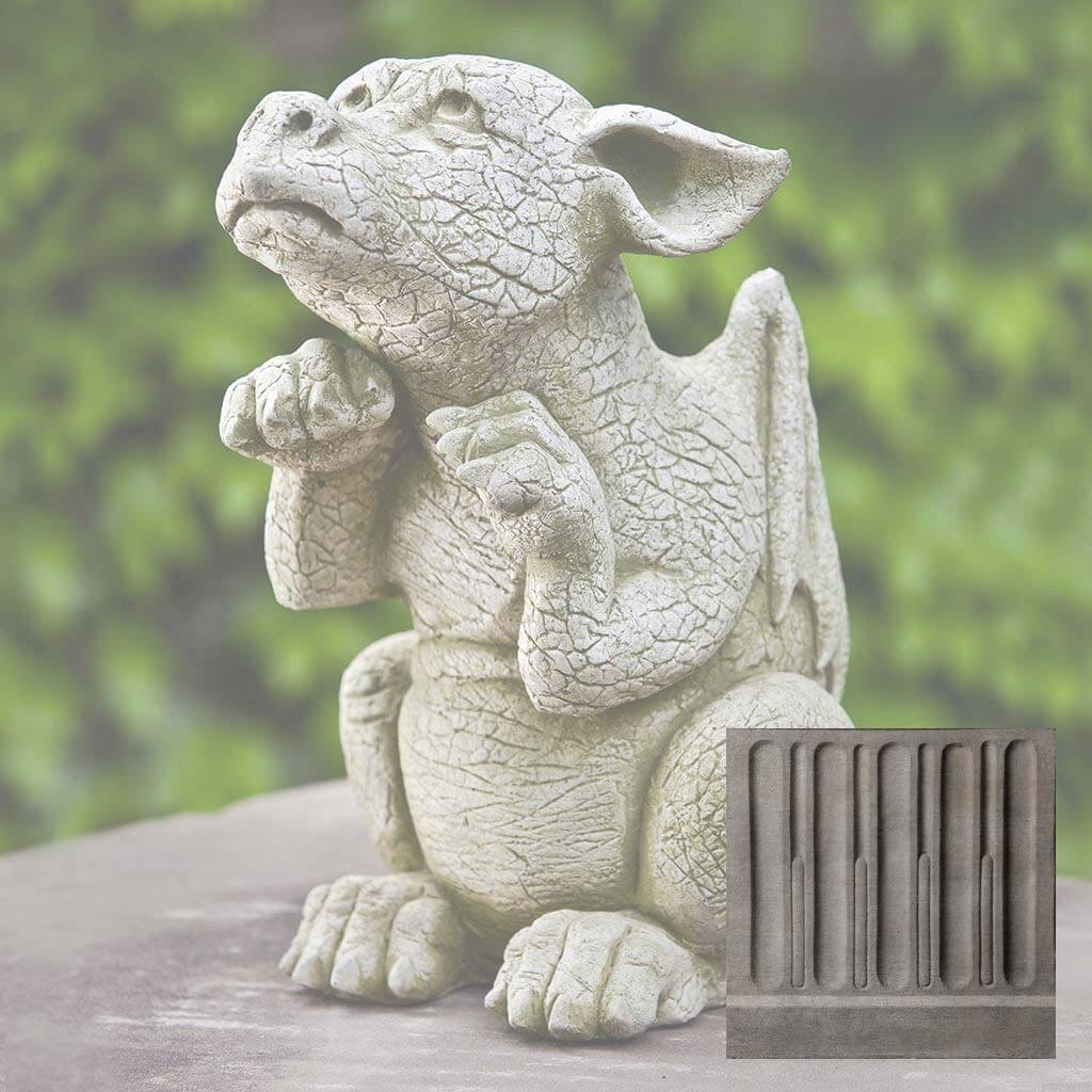Campania International Scraps Dragon Statue | Garden-Fountains
