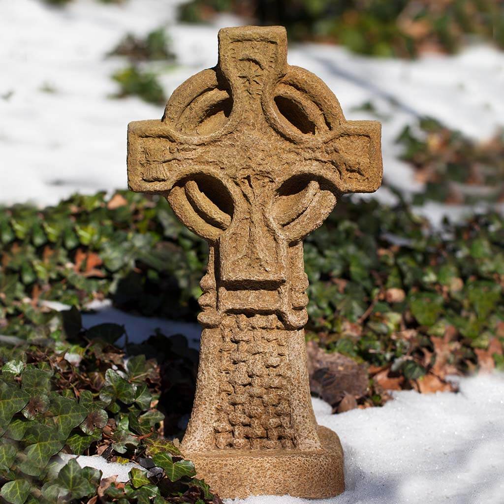 Campania International Celtic Cross Statue - Thumbnail 2