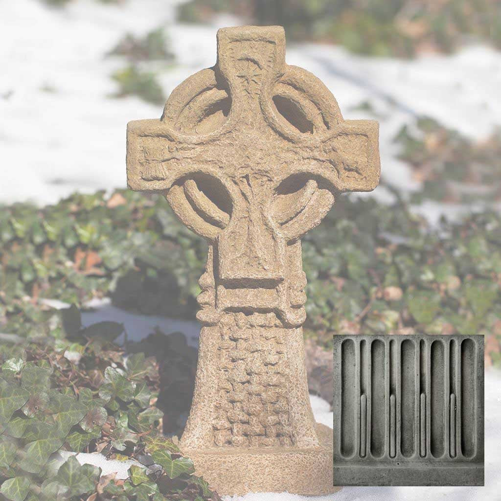 Campania International Celtic Cross Garden Statue | Garden-Fountains