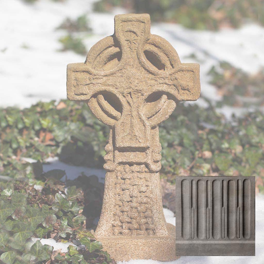 Campania International Celtic Cross Garden Statue | Garden-Fountains